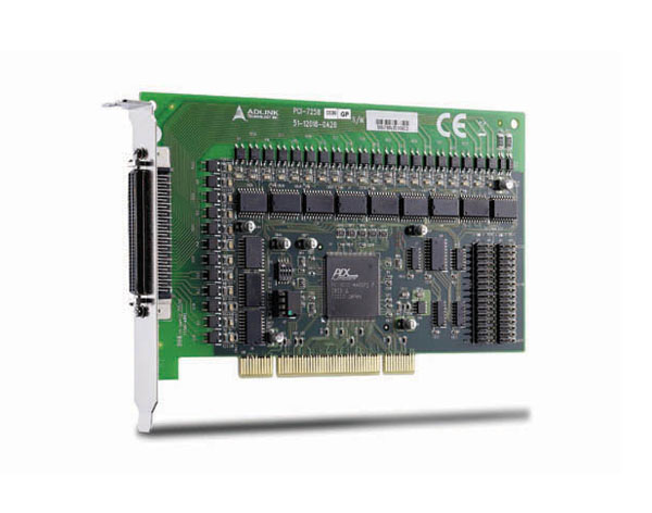 凌华PCI-7258 32路继电器输出和2路隔离数字输入卡